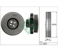 INA 544 0602 10 Puleggia cinghia, Albero a gomiti per MERCEDES-BENZ