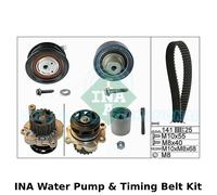 INA Acqua Pompa & Cinghia Di Distribuzione Kit Motore,Raffreddamento 530