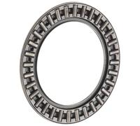 ina AXK7095 spinta assiale cuscinetto ad aghi, gabbia e rullo in acciaio, gabbia, estremità aperta, metriche, 70 mm ID, 95 mm od, 4 mm larghezza, 57LBF capacità di carico statico, 121LBF dinamica capacità di carico