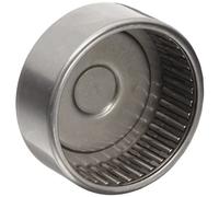 ina BK1616 ago cuscinetto a rulli, gabbia in acciaio, estremità chiusa, aperta, metriche, diametro interno 16 mm, diametro esterno 22 mm, larghezza 16 mm