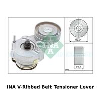 INA Cinghia Scanalata Leva Tendicinghia, Ausiliaria, Drive - 534 0147 10 - OE