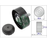 Ina Rullo cinghia trapezoidale 532063210 Tensionatore per VW SKODA SEAT AUDI