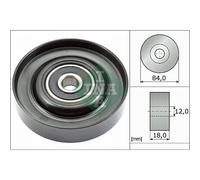 INA Guida di Guida Cinghia Scanalata per Nissan Note 1.4 Micra III 1.2