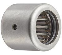 INA HK12162RSAS1 - Cuscinetto a rullo, coppa tirata a gabbia, anello esterno e rullo, gabbia in acciaio, estremità aperta, doppia sigillata, foro olio, metrico, diametro 12 mm, diametro 18 mm, larghezza 16 mm, velocità massima di rotazione 14.000 giri/min