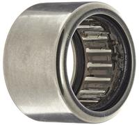 ina HK18162RS ago cuscinetto a rulli, Caged disegnato tazza, anello esterno e rullo in acciaio, gabbia, estremità aperta, doppio sigillato, metriche, diametro interno 18 mm, diametro esterno 24 mm, larghezza 16 mm, 9500RPM massima velocità di rotazione