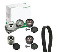 Ina Kit cinghie Poly-V 529 0050 20 2035 mm con puleggia a ruota libera Mercedes Classe M (W164)