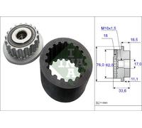 INA Kit manicotto d'accoppiamento flessibile lunghezza 245 mm 535018610