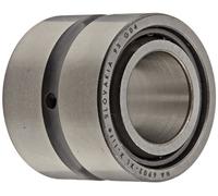 INA NA6902 Cuscinetto a rullini dell'ago, a terra di precisione, gabbia d'acciaio, estremità aperta, foro dell'olio, metrico, 15mm ID, 28mm OD, larghezza 23mm, velocità massima di rotazione di 22000rpm