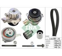 INA Pompa Acqua + Dentate per VW Transporter VI Scatola Sga Sgh 2.0 Tdi