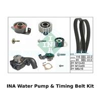 INA Pompa Acqua & Kit Cinghia Distribuzione (Motore,Raffreddamento) - 530 0104