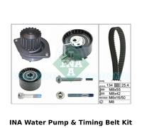 INA Pompa Acqua & Kit Cinghia Distribuzione (Motore,Raffreddamento) - 530 0379