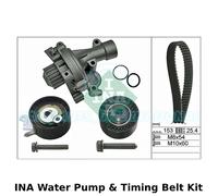 INA Pompa Acqua & Kit Cinghia Distribuzione (Motore,Raffreddamento) - 530 0471
