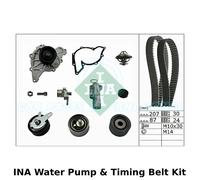 INA Pompa Acqua & Kit Cinghia Distribuzione (Motore,Raffreddamento) - 530 0539