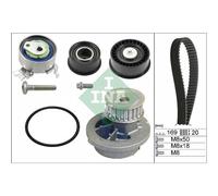 INA Pompa Dell'Acqua + Kit Cinghia Dentata Per Opel Vectra B J96 31_ 38_