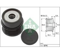 INA Puleggia alternatore INA535 0326 10