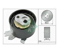 INA Rullo Tensionatore Cinghia Per Dacia Duster Lodgy 1.5 DCI Renault Kangoo