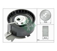 INA Rullo Tensionatore Cinghia Per Peugeot 206 CC 1.6 16V 307 Citroën Berlingo