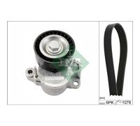 INA Set Cinghia Scanalata Cinghia Dentata per VW Polo 6R 6C (529 0235 10)