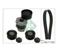 INA Set Cinghia Scanalata per Dacia Sandero II Logan MCV Js _ Renault Clio IV )