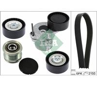 INA Set Cinghia Scanalata per Mercedes-Benz Modello T S204 Classe GLK