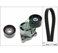 INA Set Cinghia Scanalata per Opel Vivaro Scatola F7 Movano X70 F9 Renault