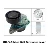 INA V-Ribbed Tendicinghia Leva, Ausiliaria, Drive - 534 0103 10 - Qualità OE