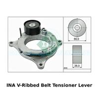 INA V-Ribbed Tendicinghia Leva, Ausiliaria, Drive - 534 0598 10 - Qualità OE