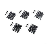 INA3221, sensore di corrente a 3 canali, 0-26 V, I2C, sensore di tensione a 3 canali, PCB 2,7-5,5 V, interruttore di misurazione di corrente a 3 vie per monitor di energia, sensore di corrente a 3