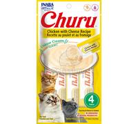 INABA Cat Churu Pure - pollo e formaggio 4 x (4 x 14 g)