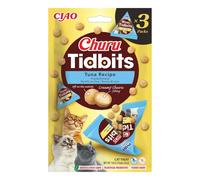 INABA Cat Churu Tidbits Tuna Recipe 3x12g bocconcini morbidi e cremosi al tonno per gatti