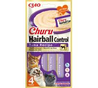 Inaba Cat Ciao Churu Hairball snack cremosa - tonno 4 x (4 x 14 g)