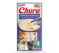 Inaba Cat Ciao Churu snack cremosa - tonno, cozze 4 x (4 x 14 g)