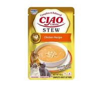 INABA Cat Ciao Entrée Stew - stufato cremoso per gatti al gusto di pollo, 40 g