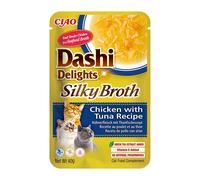 INABA Cat Dashi Delights Silky Broth Pollo e tonno 40g