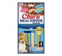 INABA Meal Topper Tuna Scallop 4x14 g Aggiunta cremosa di tonno e capesante al cibo per gatti
