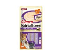 INABA Churu Hairball, bocconcino per gatti al tonno 4x14g