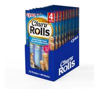 INABA Churu Rolls, Bastoncini per Gatti al Pollo, Tonno e Capesante, 48x10g