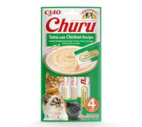 INABA Churu bocconcino per gatti al tonno e pollo 4x14g