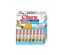 Inaba Cat Ciao Churu snack cremoso - selezione di tonno (tonno, manzo, alalunga, frutti di mare) 40 x 14 g