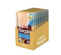 INABA Ciao Bisque, Cibo Umido per Gatti al Tonno, 12x40g