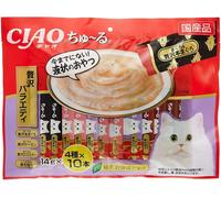 INABA CIAO Churu Liquid Cat Treats 14 g × 40 Sticks Varietà di Lusso