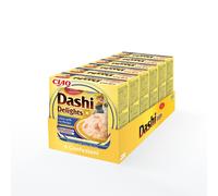 INABA Dashi Delights, Delicati Fiocchi in Brodo di Pollo con Tonno - 6 Coppette
