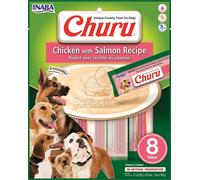 INABA Dog Churu Pure - pollo e salmone 8 x 20 g Scadenza: 01/04/2026
