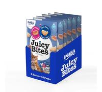 INABA Juicy Bites Bocconcini per Gatti Gusto Pollo e Tonno - 6 Buste (18 Packs x 11,3gr) - Snack Semi Umido per Gatti in Forme Diverse - Cibo per Gatti Senza Conservanti o Coloranti Artificiali