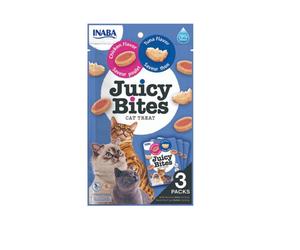 INABA Juicy Bites croccantini umidi al tonno e pollo per gatti 33,9 g (3x11,3 g)