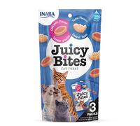 INABA Juicy Bites Ricco di pollo e tonno per gatti | 98% pollo, 29% proteine | Grin Free, No Sugar, No By-Products, 33,9 g Premium Cat Treats dal Giappone