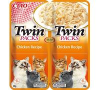 INABA Twin Pollo in brodo per gatti 2x40 g