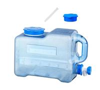 INACMWIH Contenitore d'acqua da campeggio grande brocca di stoccaggio dell'acqua per camper emergenza zaino zaino in spalla 12L blu