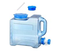 INACMWIH Contenitore d'acqua da campeggio grande brocca di stoccaggio dell'acqua per camper zaino di emergenza 7.5L blu
