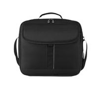 INACMWIH Custodia per proiettore, traspirante, di grande capacità, nera, robusta borsa organizer